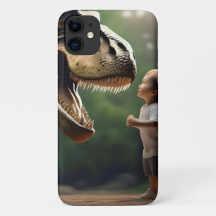 **"Moed Ontketend: Een Kleine Jongen Staat Tegenov Case-Mate iPhone Case