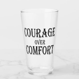 Moed over Comfort Glas