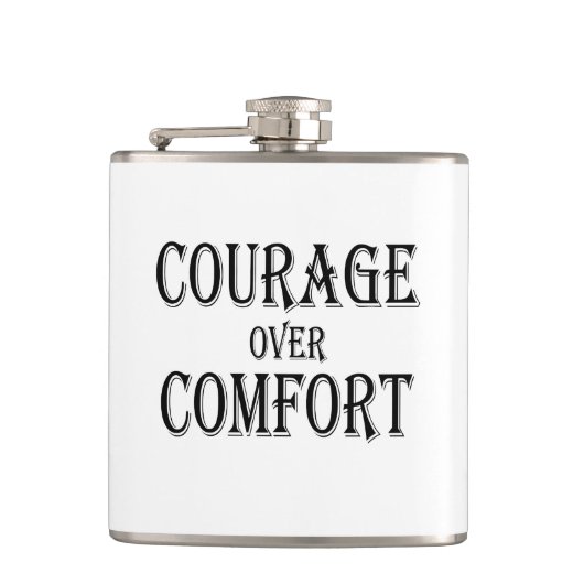 Moed over Comfort Heupfles (Voorkant)