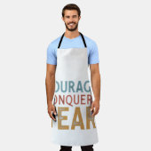 Moed overwint angst schort (Gedragen)