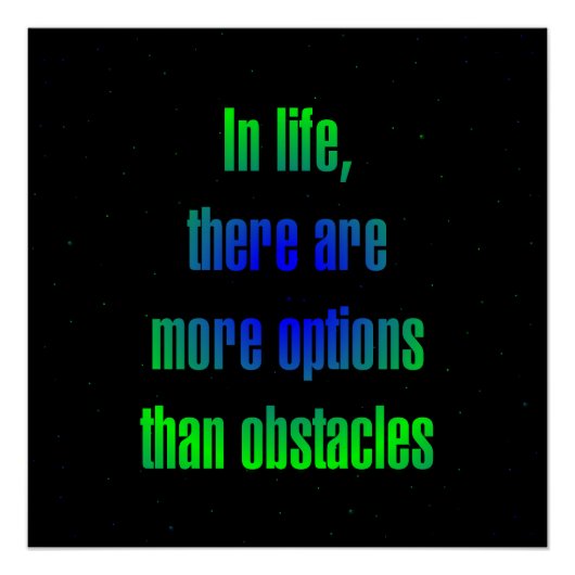 Moed Quote # 106 Perfect Poster (Voorkant)