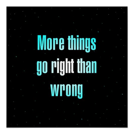 Moed Quote # 120 Perfect Poster (Voorkant)