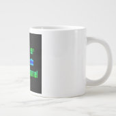 Moed Quote # 175 Grote Koffiekop (Rechts)