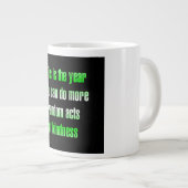 Moed Quote # 178 Grote Koffiekop (Voorkant rechts)