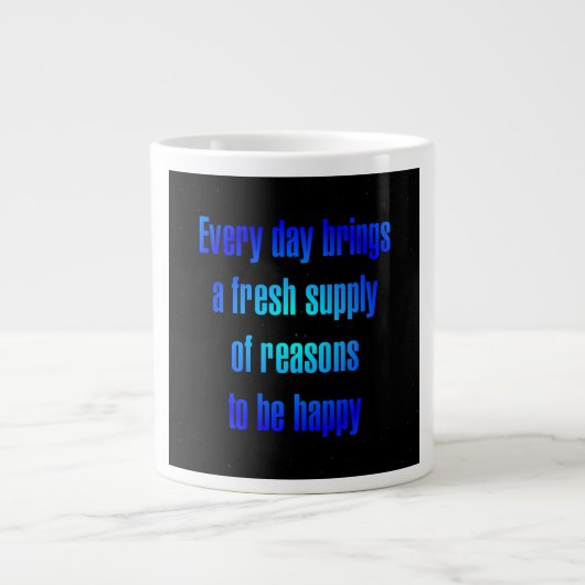 Moed Quote # 28 Grote Koffiekop (Voorkant)