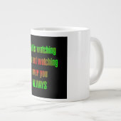 Moed Quote # 60 Grote Koffiekop (Voorkant rechts)