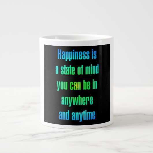 Moed Quote # 98 Grote Koffiekop (Voorkant)