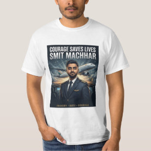 Moed redt levens – Captain Smit Machchhar Tribu T-shirt