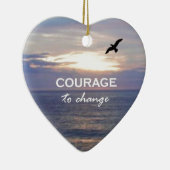 Moed tot wijziging keramisch ornament (Rechts)