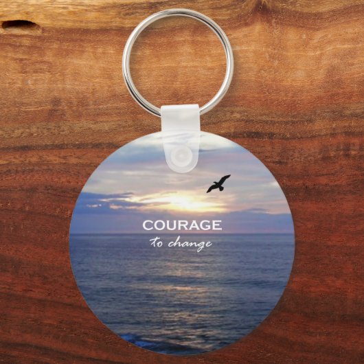 Moed tot wijziging sleutelhanger (Voorkant)