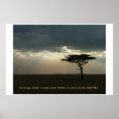 Moed van boven poster (Voorkant)