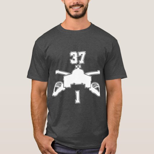 Moed verovert pantser T-shirt (Voorkant)