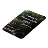 Moed voor angst Magnet Magneet (Linkerzijde)