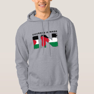 MOED WORDT GEMAAT IN PALESTINA   Vrij Palestina Hoodie