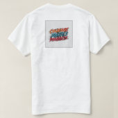 moed zet aan tot vooruitgang t-shirt (Design achterkant)