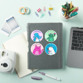 "Moedbadges" Sticker (iPad Cover)