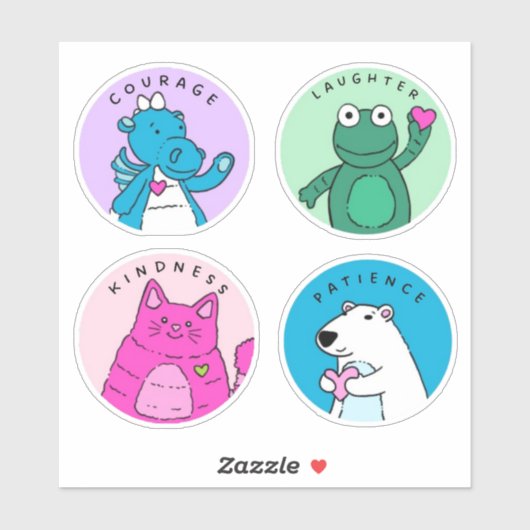 "Moedbadges" Sticker (Vel)