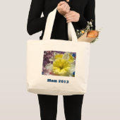 Moeder 2013 Plaats jaar van de geboorte van de bab Grote Tote Bag (Voorkant (product))
