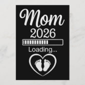 Moeder 2026 Laadt Aankondiging Zwangerschap Vader (Voorkant)