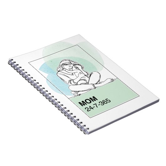 Moeder 24/7/365 notitieboek (Rechterzijde)