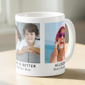 Moeder 3 foto koffiemok