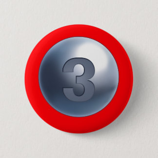 Moeder 3 ondersteunen, knop ronde button 5,7 cm