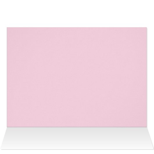 Moeder 74e verjaardag met roze bloemen (Binnen Horizontaal (Boven))