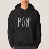 Moeder aan de vijfde macht moeder van vijf Kinder  Hoodie (Voorkant)