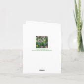 "Moeder aan Mijn Kleinkinderen" de Kaart van het (Achterkant)