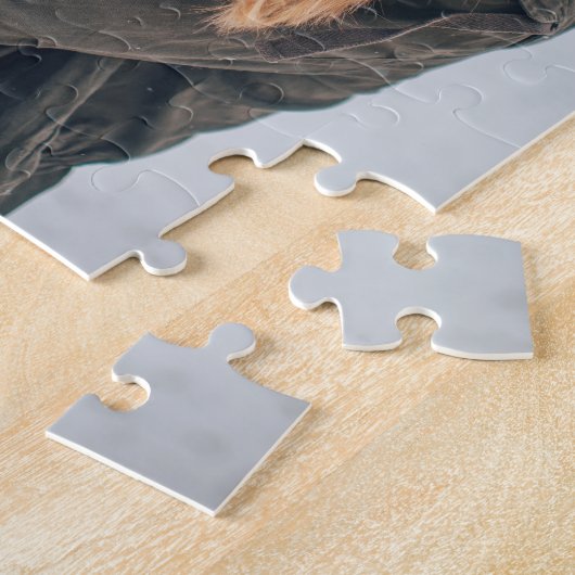 MOEDER | Aangepaste foto Jigzaag Puzzle Legpuzzel (Zijkant)