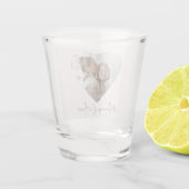 Moeder aangepaste naam & foto | Gepersonaliseerd s Shot Glas (Achterkant)