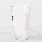 Moeder aangepaste naam & foto | Gepersonaliseerde Glas (Links)
