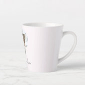 Moeder aangepaste naam & foto | Persoonlijke Latte Mok (Rechts)
