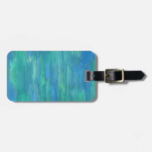 Moeder Aarde Abstract Bagagelabel (Voorkant horizontaal)