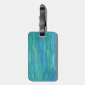 Moeder Aarde Abstract Bagagelabel (Achterkant verticaal)