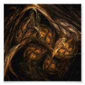 Moeder Aarde Abstract Foto Afdrukken (Voorkant)