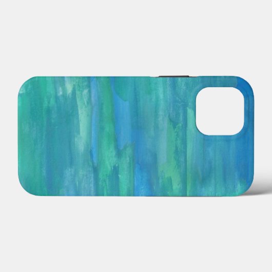 Moeder Aarde Abstract in Blauw Case-Mate iPhone Case (Achterkant (horizontaal))