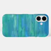 Moeder Aarde Abstract in Blauw Case-Mate iPhone Case (Achterkant (horizontaal))