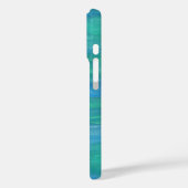Moeder Aarde Abstract in Blauw Case-Mate iPhone Case (Achterkant / Links)