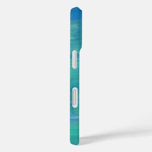 Moeder Aarde Abstract in Blauw Case-Mate iPhone Case (Achterkant / Rechts)
