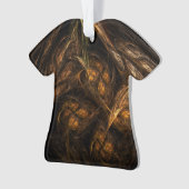 Moeder Aarde Abstract KunstacrylShirt Ornament (voorkant)