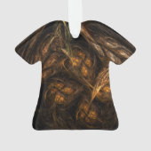 Moeder Aarde Abstract KunstacrylShirt Ornament (achterkant)