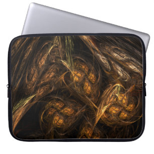 Moeder Aarde Abstract Kunstlapje Laptop Sleeve