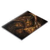 Moeder Aarde Abstract KunstNotitieboek Notitieboek (Linkerzijde)