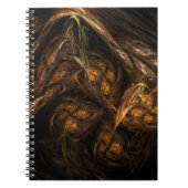 Moeder Aarde Abstract KunstNotitieboek Notitieboek (Voorkant)