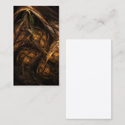 Moeder Aarde Abstract KunstVisitekaartje Visitekaartje (Voorkant / Achterkant)