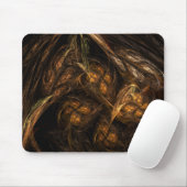 Moeder Aarde Abstracte Art Mousepad Muismat (Met muis)