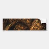 Moeder Aarde Abstracte Kunst Bumpersticker (Voorkant)