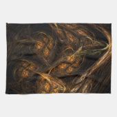 Moeder Aarde Abstracte Kunst Kitchen Towel Theedoek (Horizontaal)