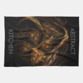 Moeder Aarde Abstracte Kunst Kitchen Towel Theedoek (Horizontaal)